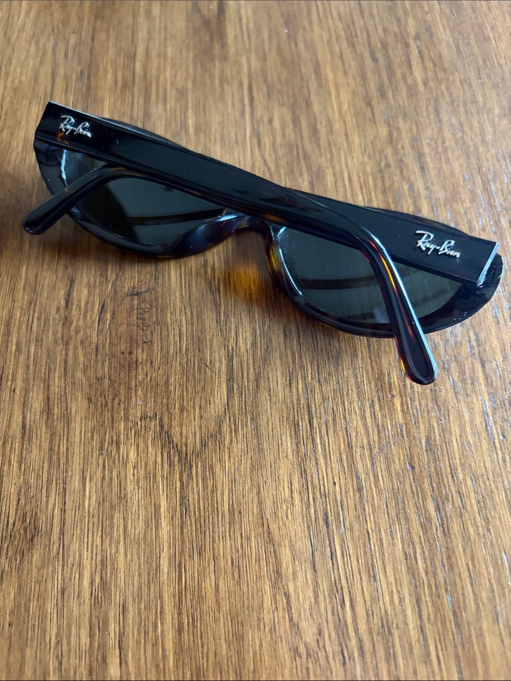 Ray-Ban Tortoiseshell Oval Sunglasses - women - Picture 2 of 3